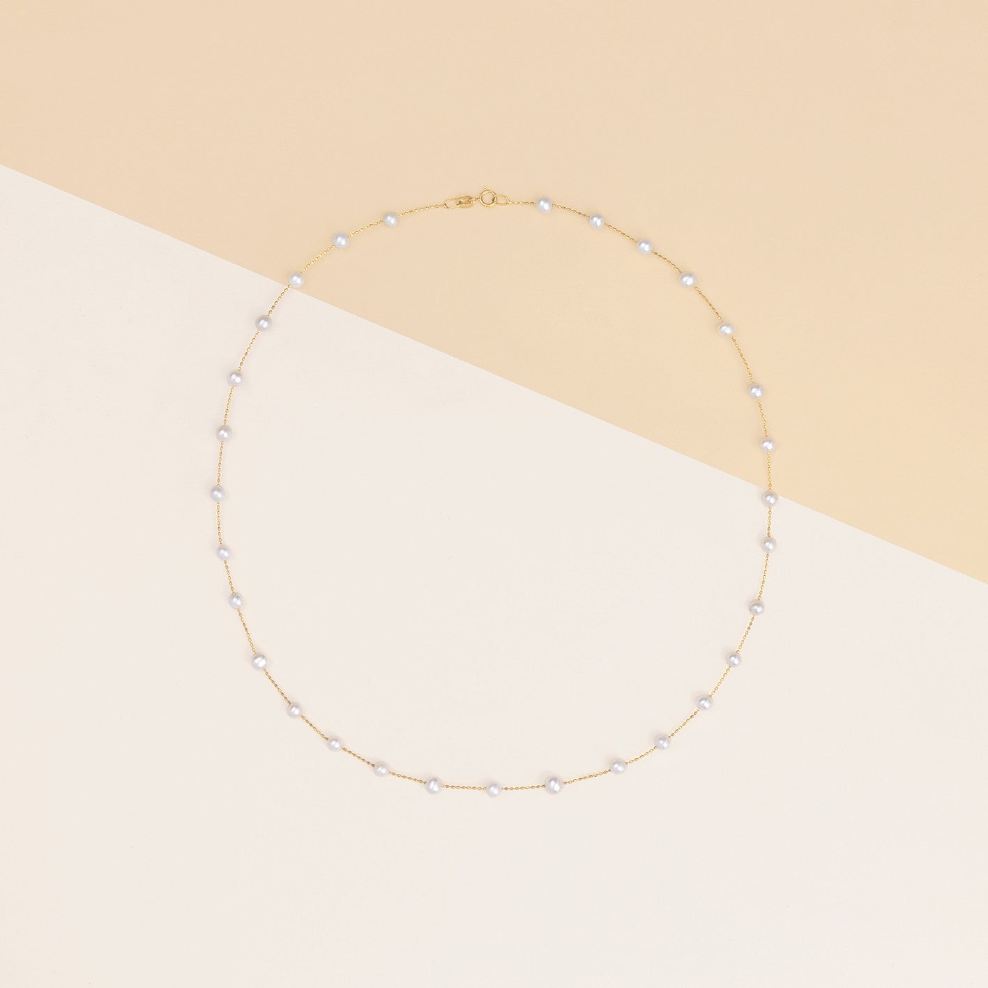 Girocollo con perline