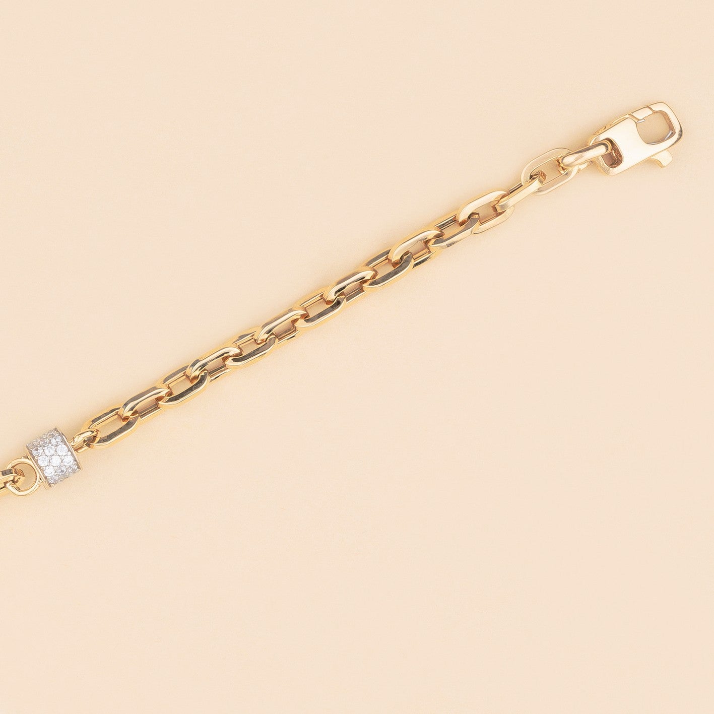 Bracciale cilindri zirconati