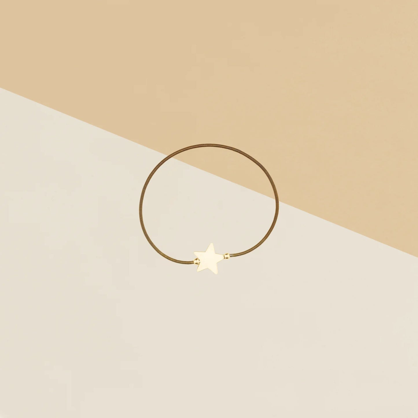 Bracciale con stella - Donna 1g