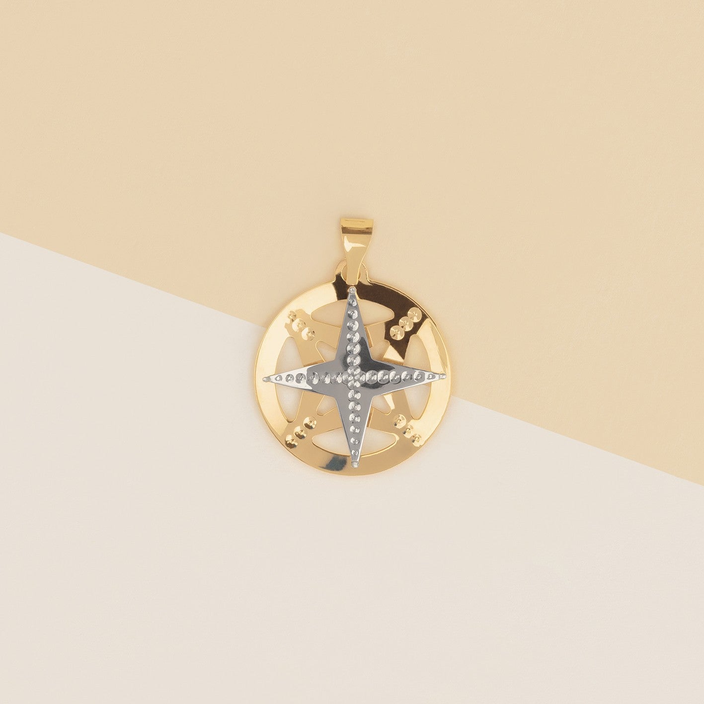 Pendente rosa dei venti