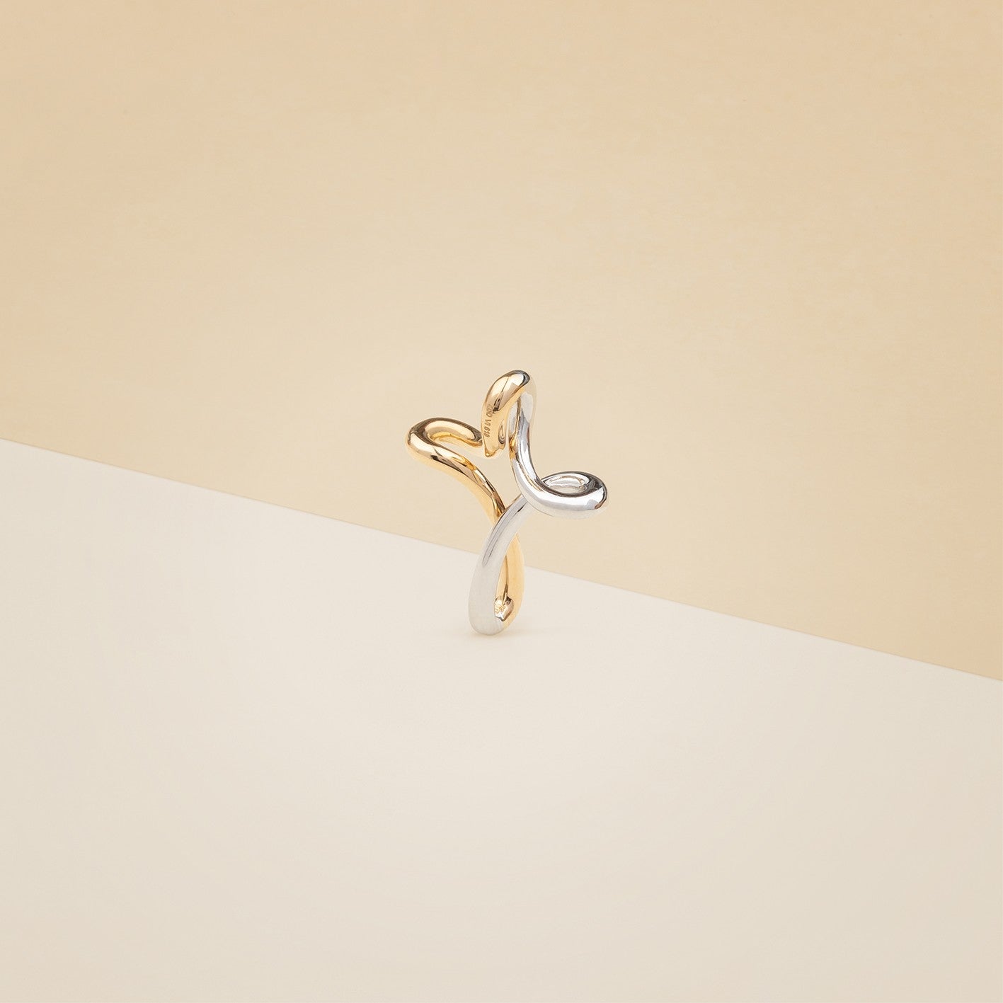 Pendente croce a filo