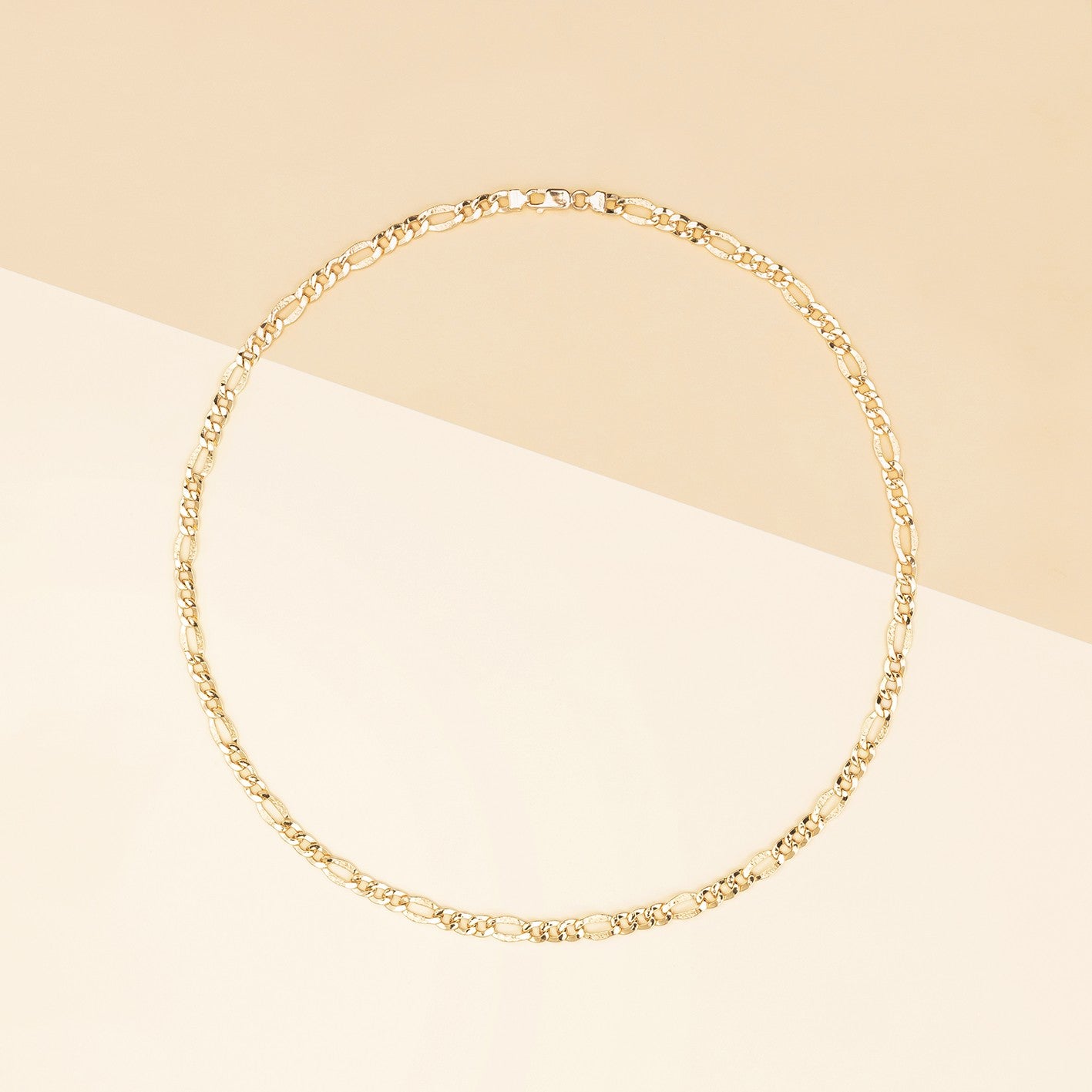 Catena vuota 3+1 satinata