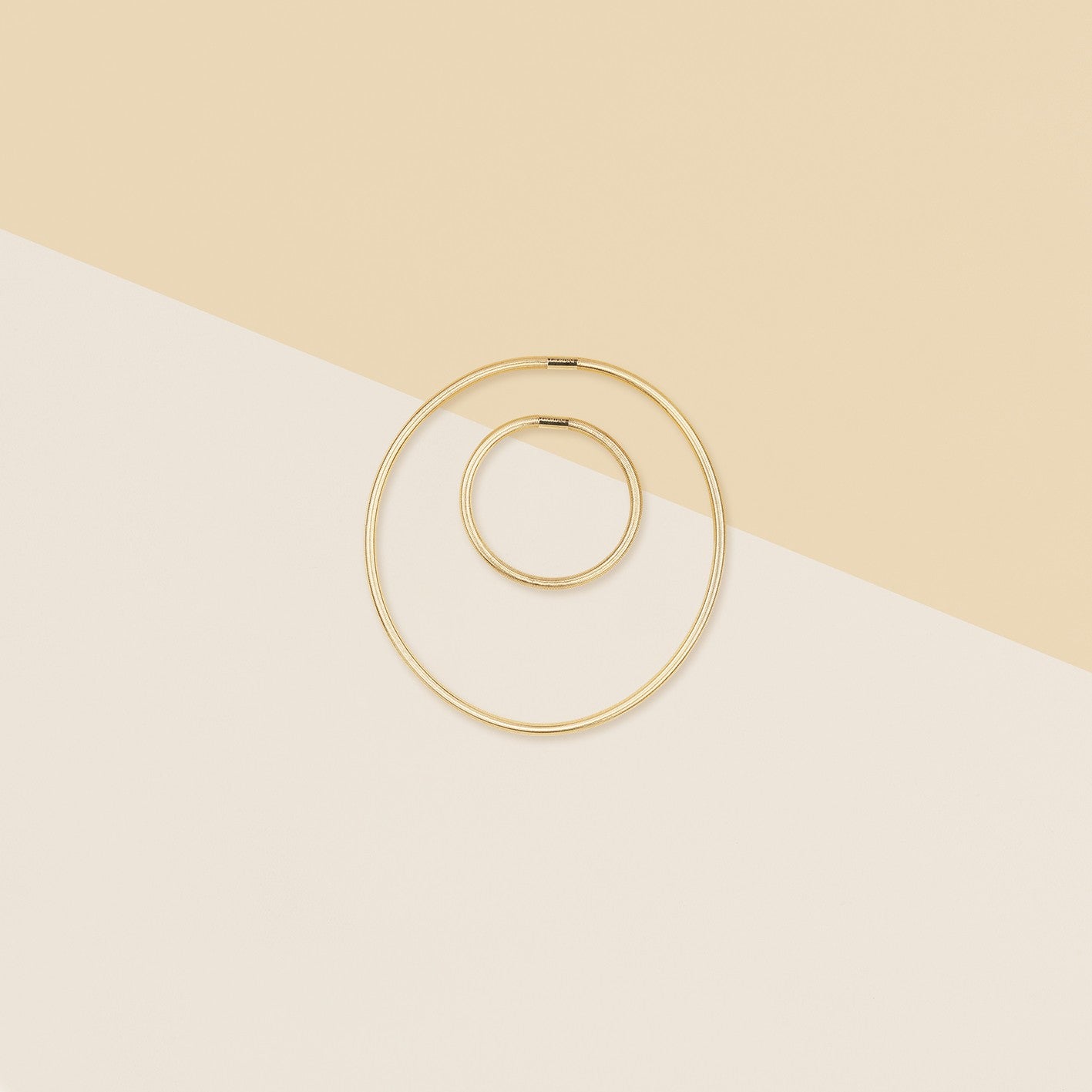 Girocollo stretchy snake light