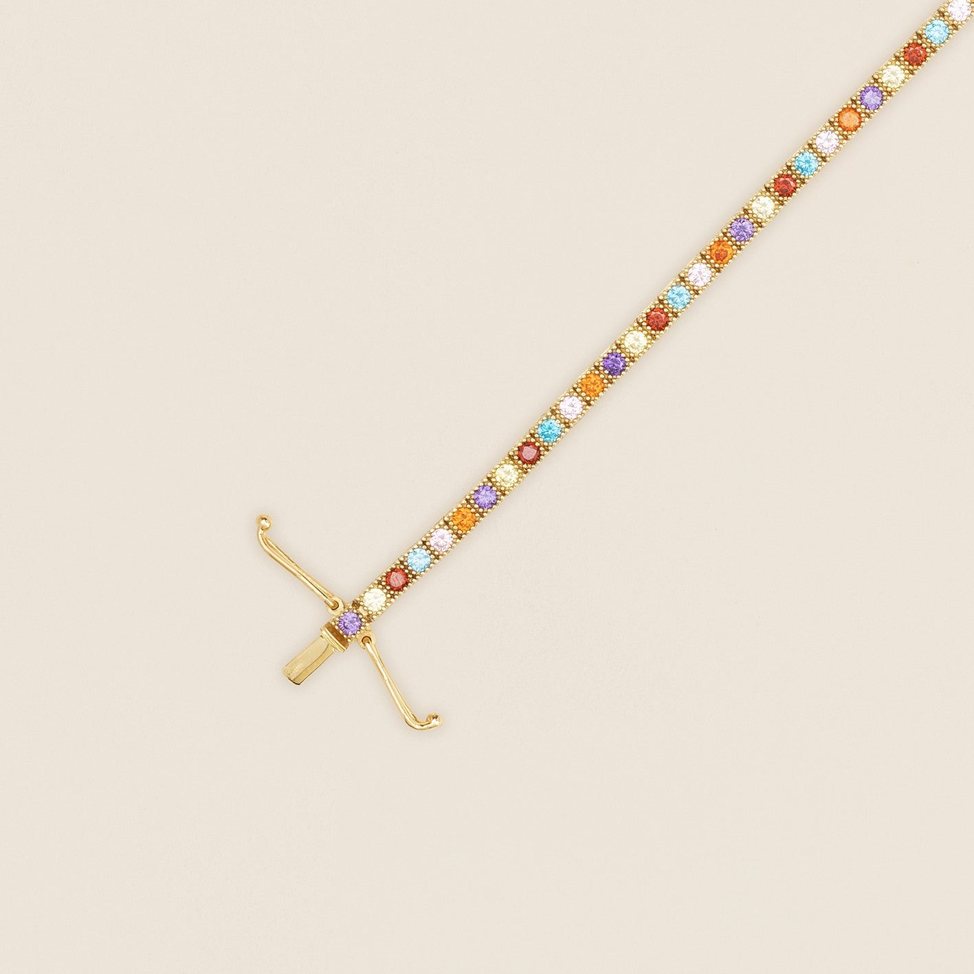 Bracciale tennis rainbow