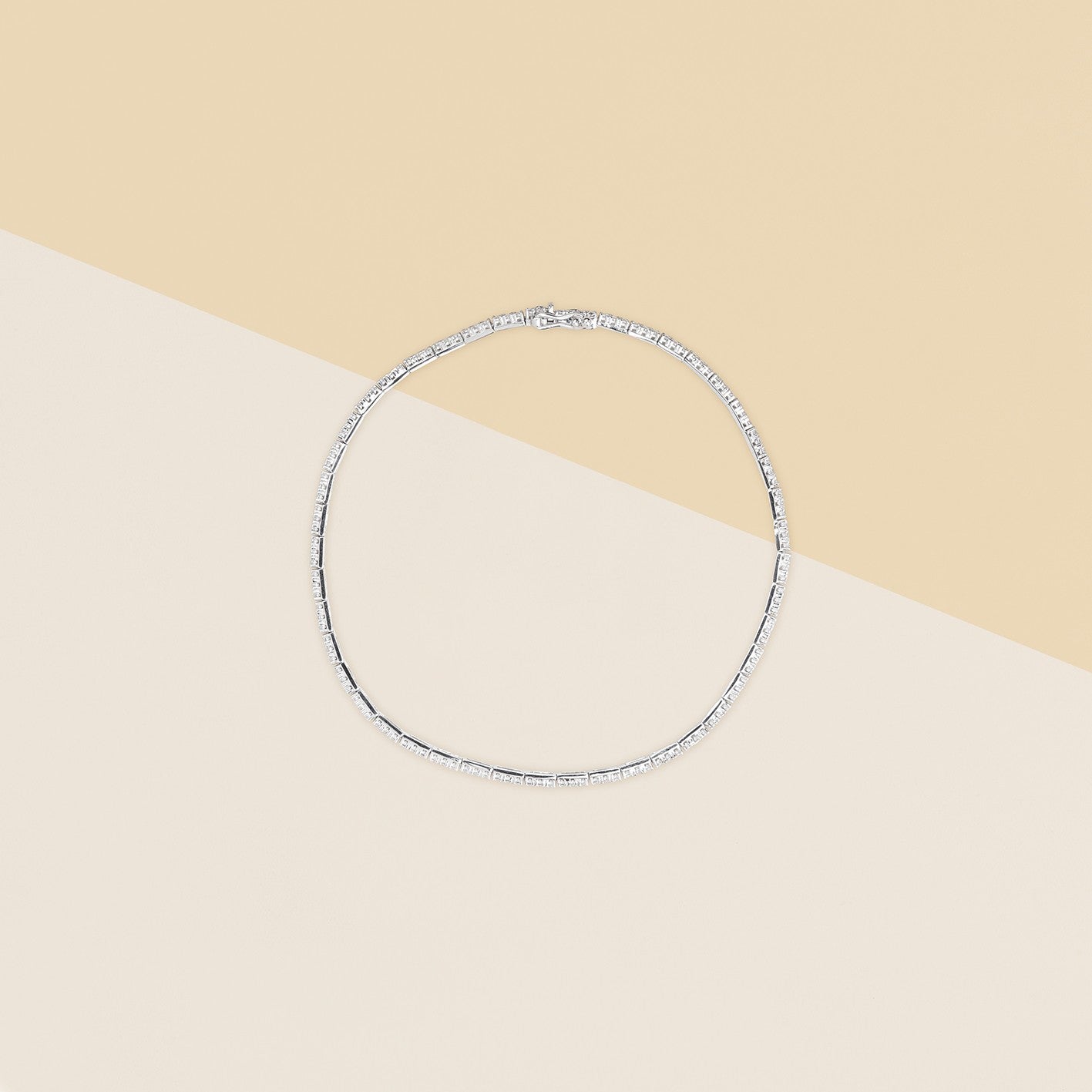 Bracciale tennis 3 barrette