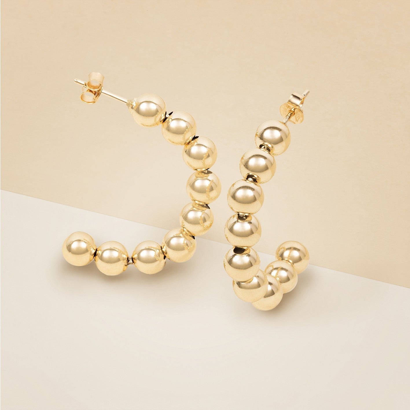 Orecchini mezzo cerchio