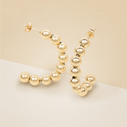 Orecchini mezzo cerchio