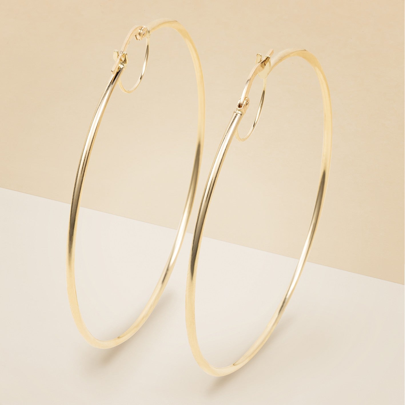 Orecchini cerchio tubolare