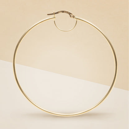 Orecchini cerchio tubolare