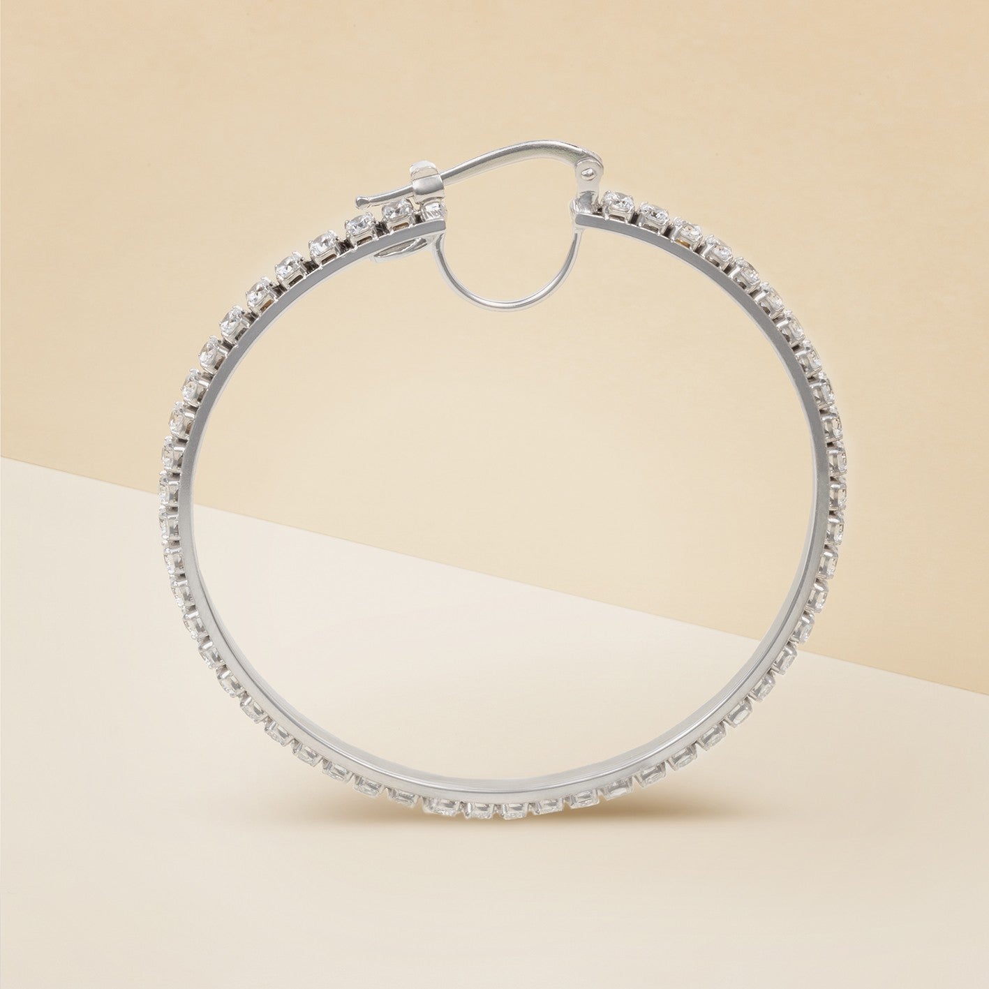 Orecchini Cerchio con pietre