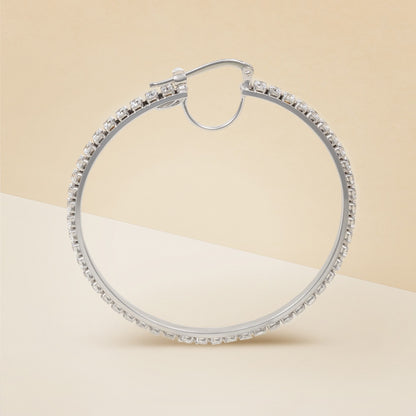 Orecchini Cerchio con pietre