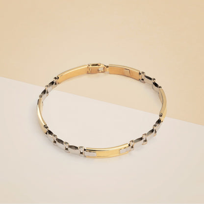 Bracciale Barette e President bicolore