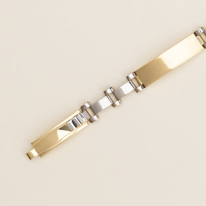 Bracciale Barette e President bicolore