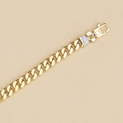 Bracciale groumette e targa