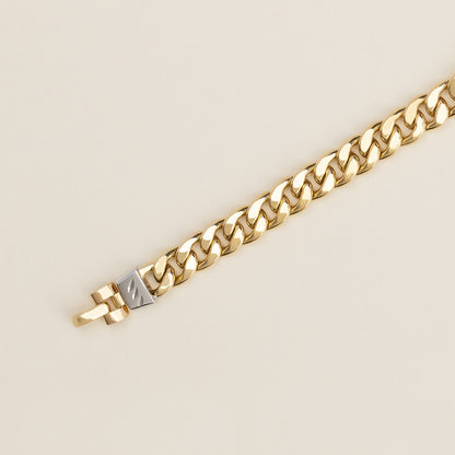 Bracciale groumette e targa