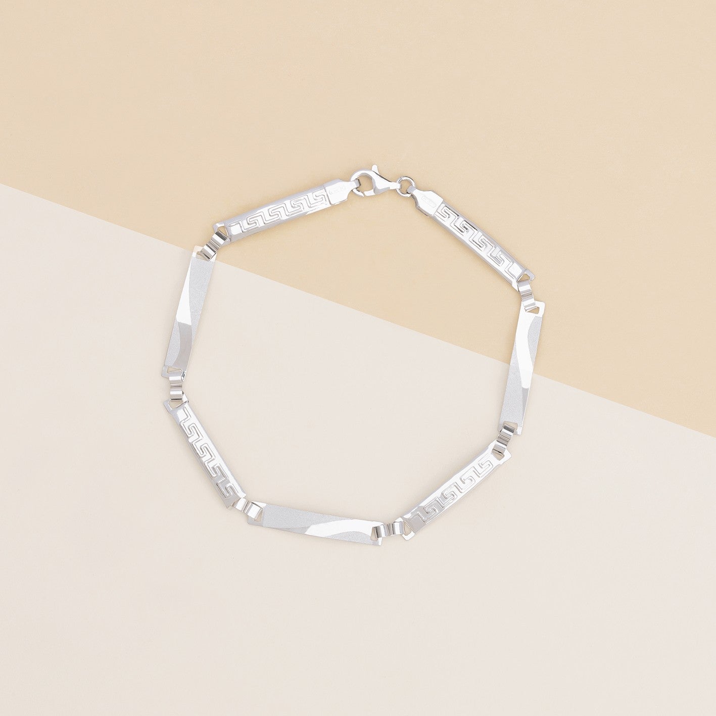 Bracciale lamettina oro bianco