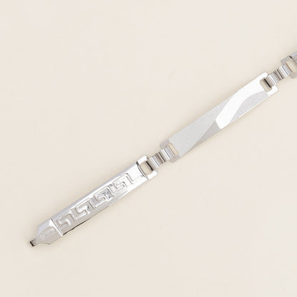 Bracciale lamettina oro bianco