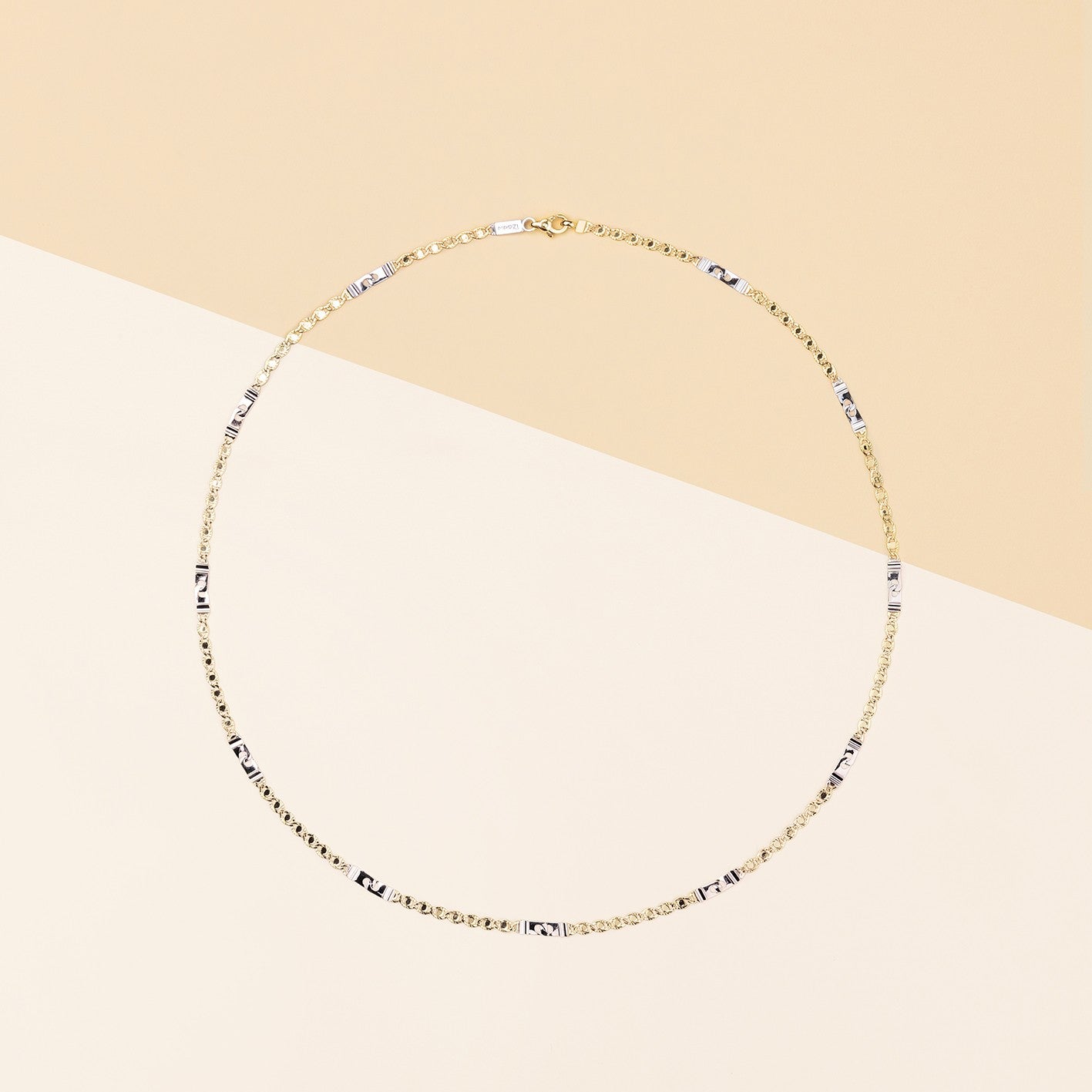 Catena bicolore piena MARZ