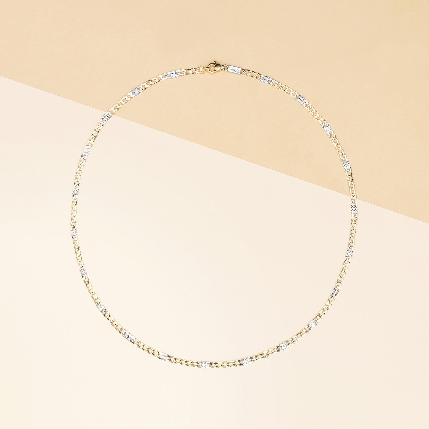 Catena bicolore piena MARZ