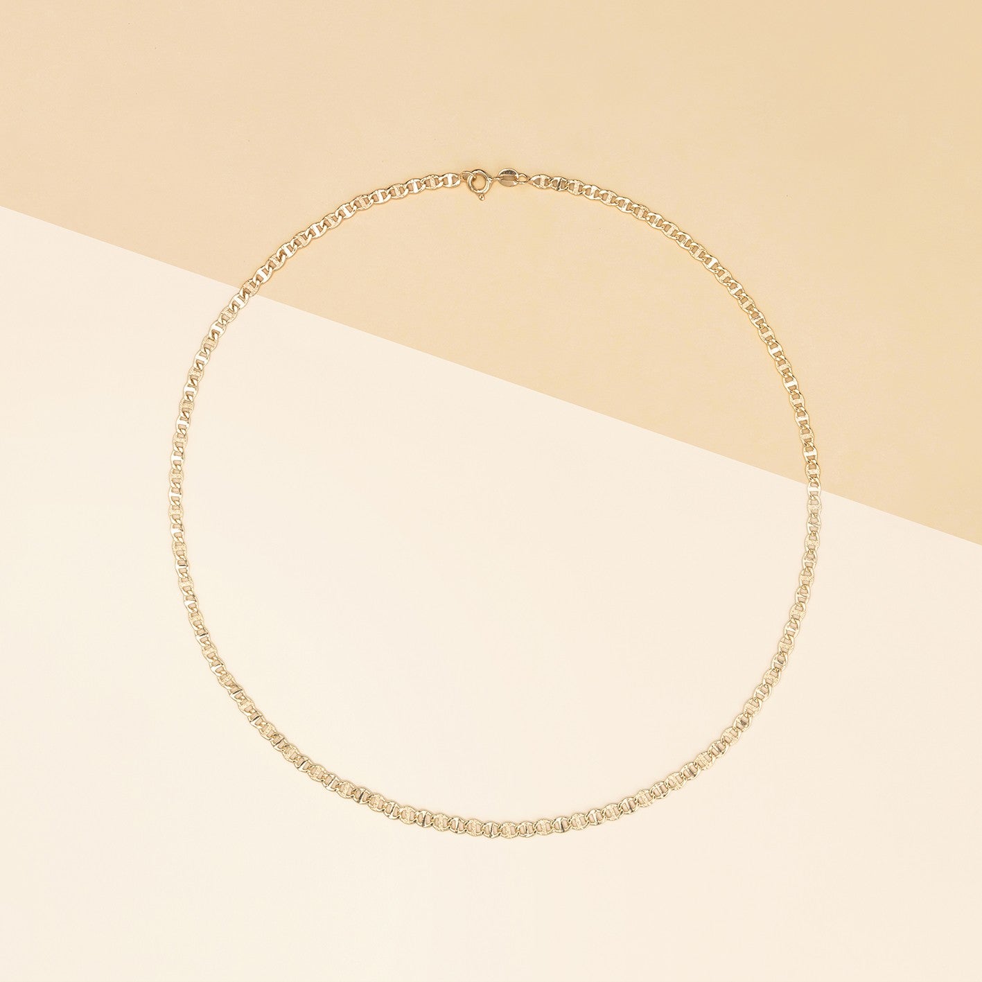 Catena marinara piatta satinata