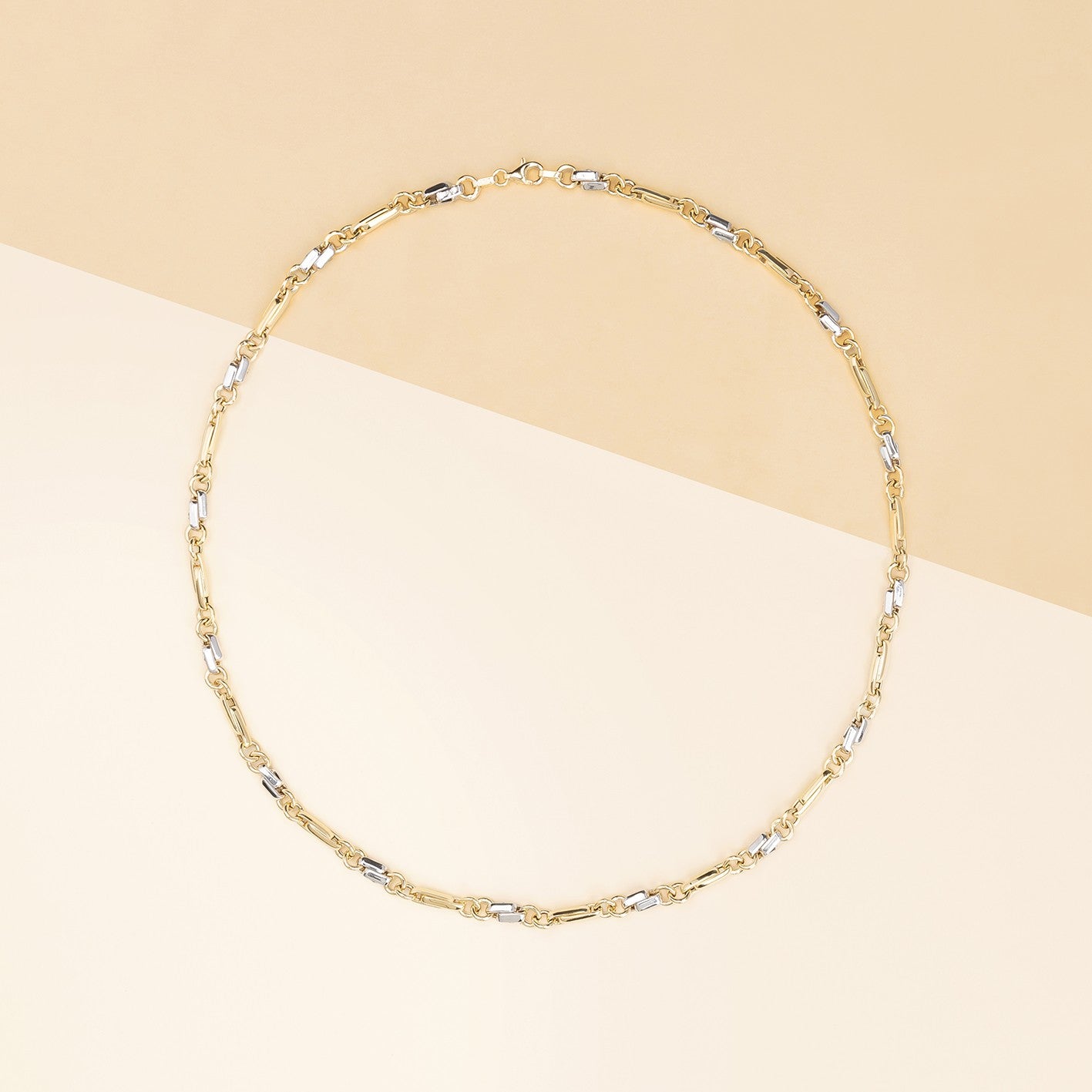 Catena pinzetta bicolore