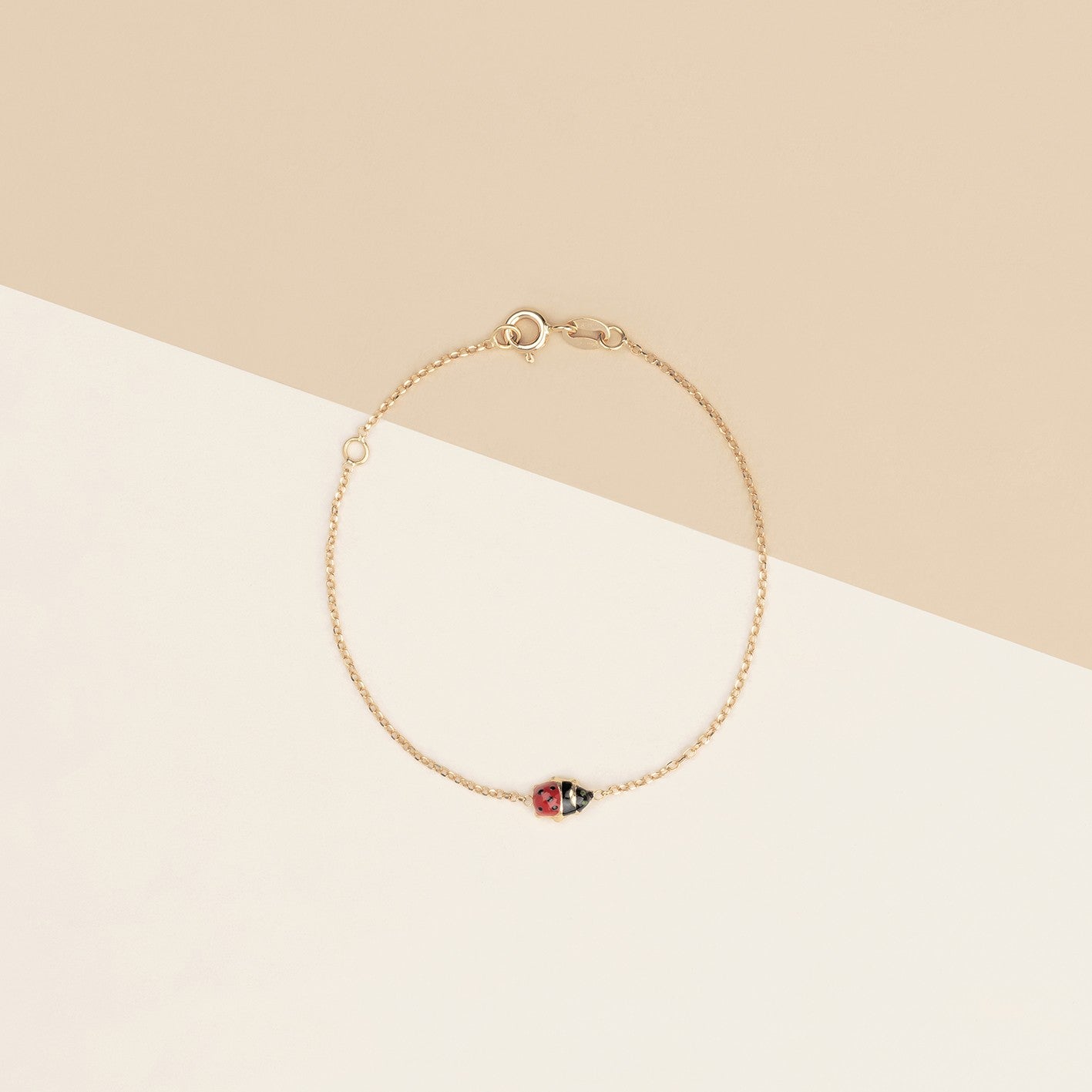 Bracciale baby 1 coccinella