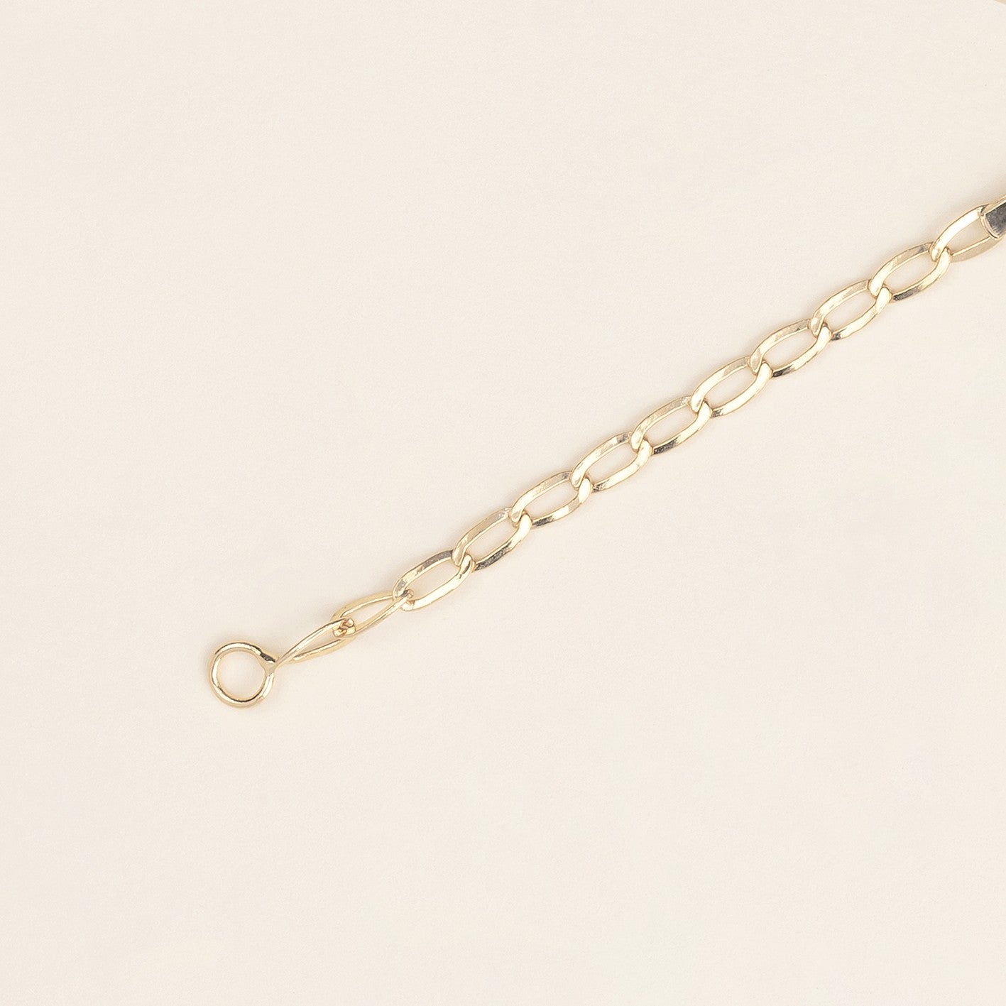 Bracciale baby con targa 1.1 oro giallo