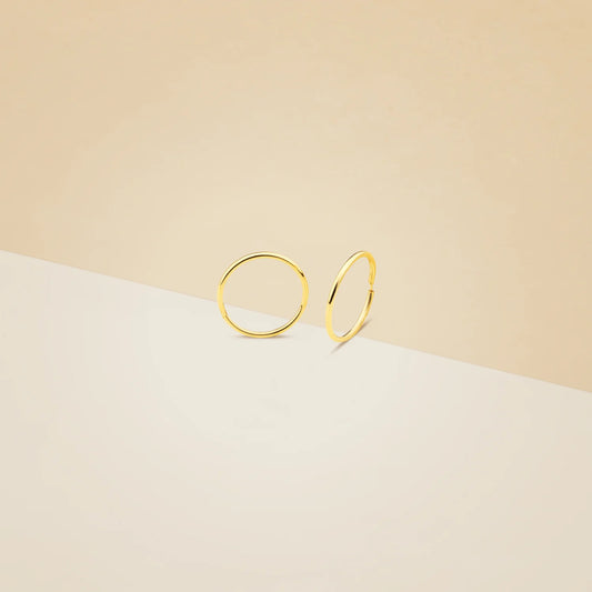 Orecchino cerchio 0,6g