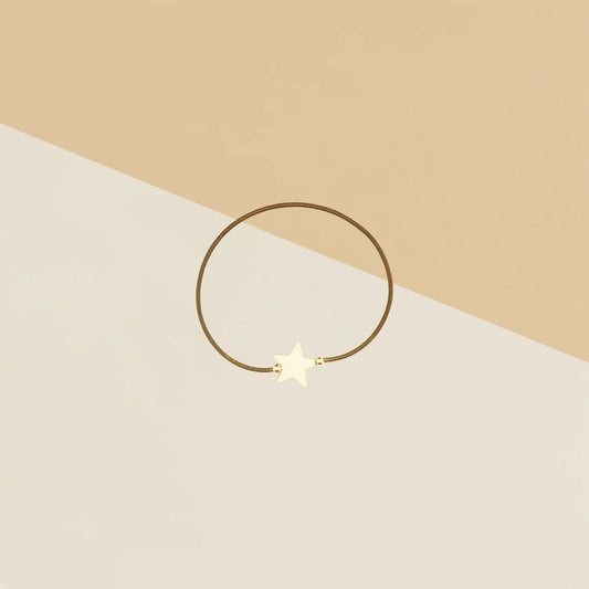 Bracciale con stella - Donna