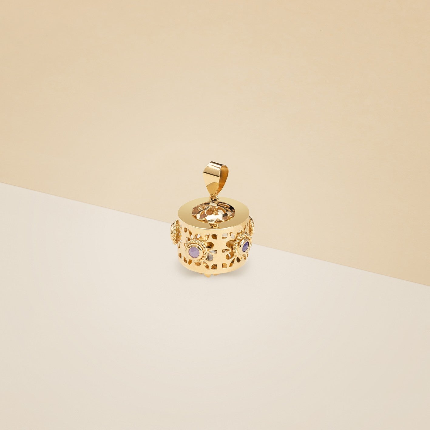 Pendente MINA con pietre - Ciondolo