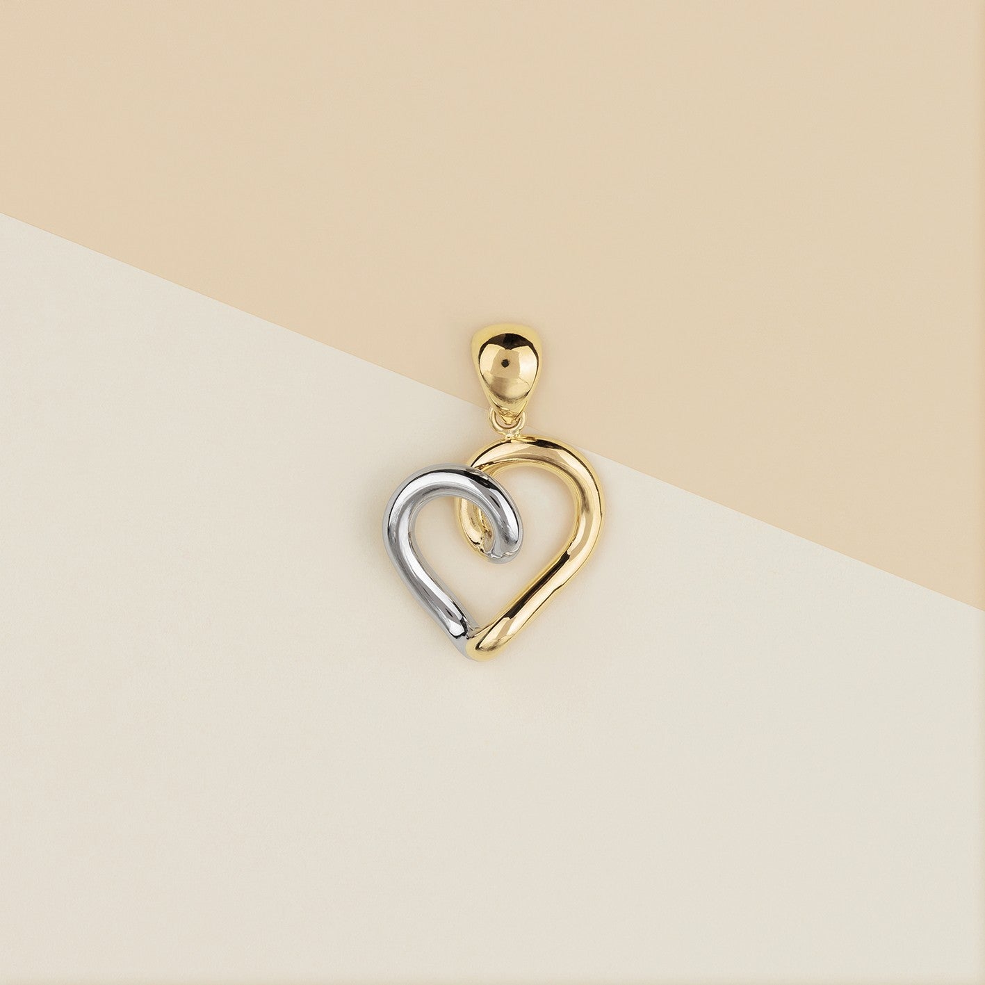 Pendente cuore a filo