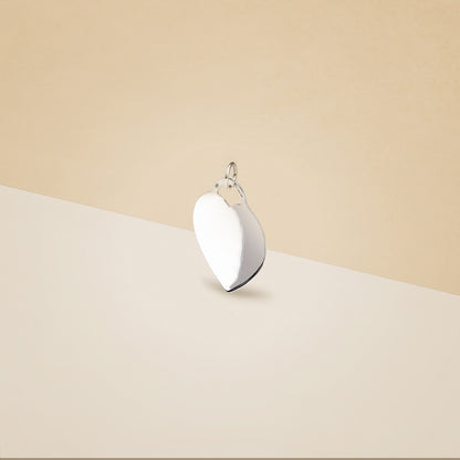 Pendente cuore lastra - Ciondolo