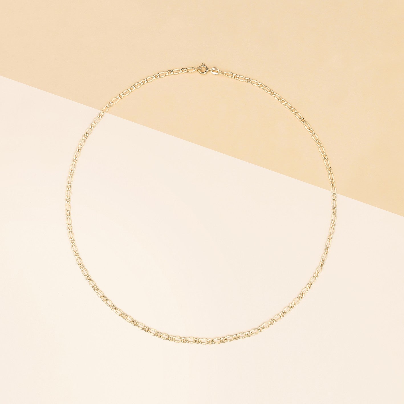 Catena vuota 1+1 satinata