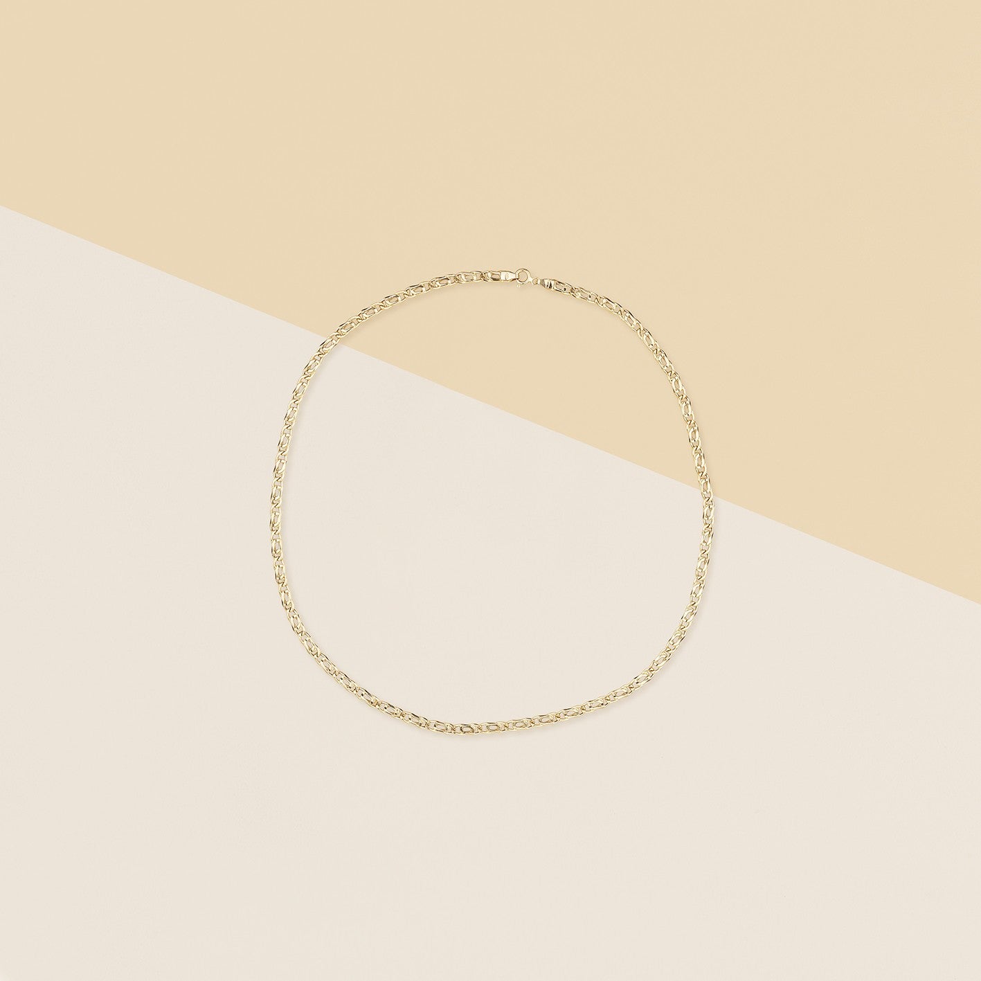 Catena vuota occhio allungato