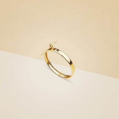 Anello donna cuore pendente