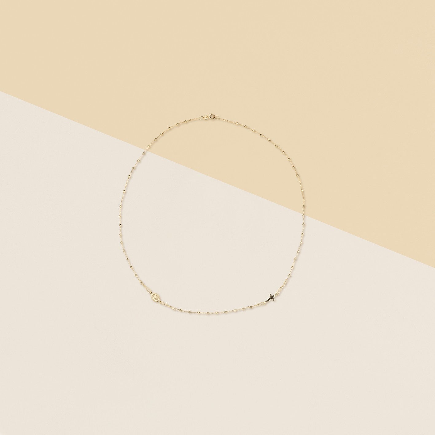 Girocollo a rosario light