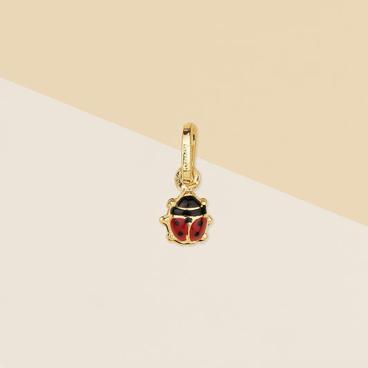 Pendente baby coccinella smalto