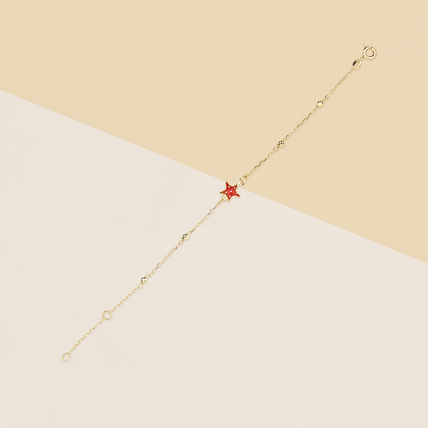 Bracciale baby con stella